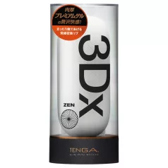 TENGA 3Dx Zen - Masturbateur texturé 3D (blanc)
