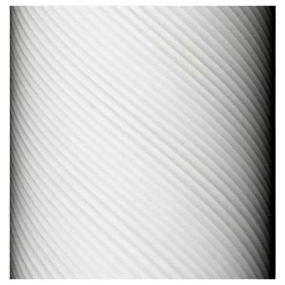 TENGA 3Dx Zen - Masturbateur texturé 3D (blanc)