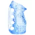 Fleshlight Fleshskins Grip Blue Ice - masturbateur ouvert aux deux extrémités (bleu)
