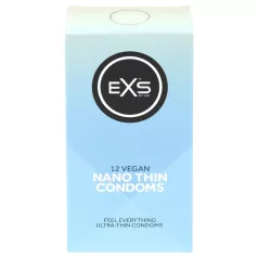 EXS - préservatifs ultra fins - nano thin - boîte de 12