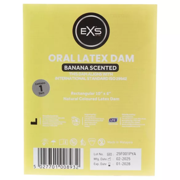 EXS - film oral de protection - saveur banane