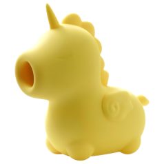   Unihorn Bean Blossom - stimulateur clitoridien licorne rechargeable - jaune