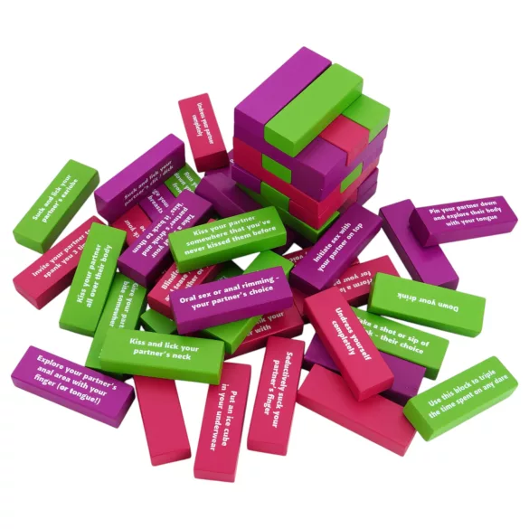 Play Wiv Me - jeu Jenga érotique - 54 pièces