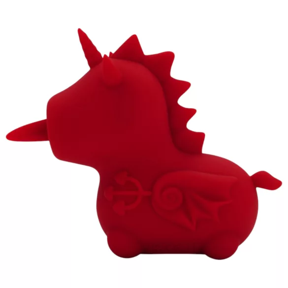 Unihorn Blaze Diablo - stimulateur clitoridien licorne rechargeable - rouge