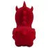 Unihorn Blaze Diablo - stimulateur clitoridien licorne rechargeable - rouge