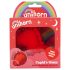 Éclat Cupidon Unicorne - stimulateur clitoridien rechargeable (rouge)
