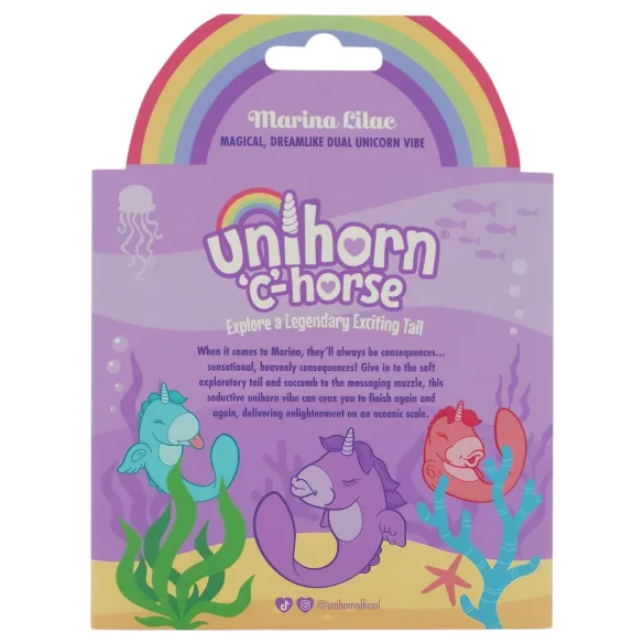 Unihorn C-Horse - Vibrateur stimulateur du point G et du clitoris (violet)