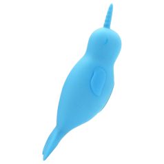   Unihorn Of The Sea - stimulateur clitoridien rechargeable - silicone bleu
