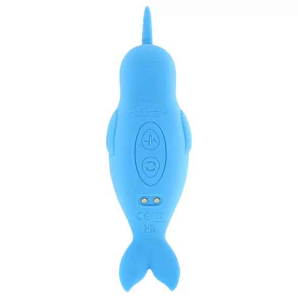 Unihorn Of The Sea - stimulateur clitoridien rechargeable - silicone bleu