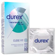 Durex Invisible Slim - préservatif ultra fin - boîte de 10