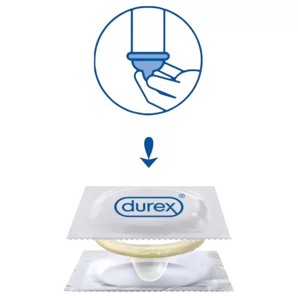 Durex Invisible Slim - préservatif ultra fin - boîte de 10