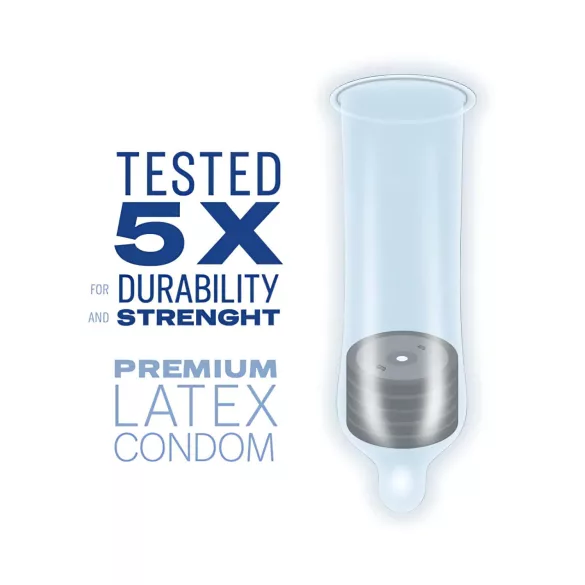 Durex Invisible Slim - préservatif ultra fin - boîte de 10