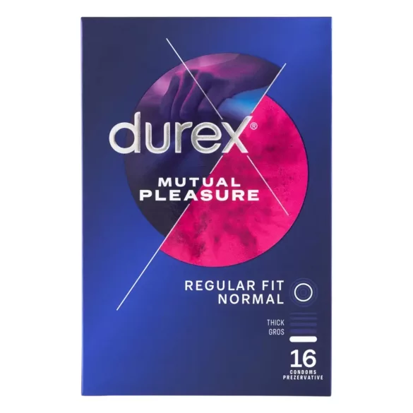 Durex Mutual Pleasure - préservatifs retardants (16 pcs)