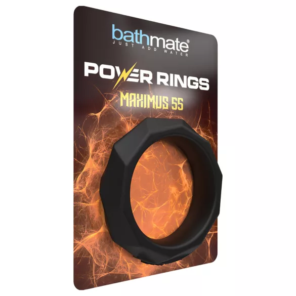 Bathmate Maximus 55 - anneau pénien en silicone (noir)
