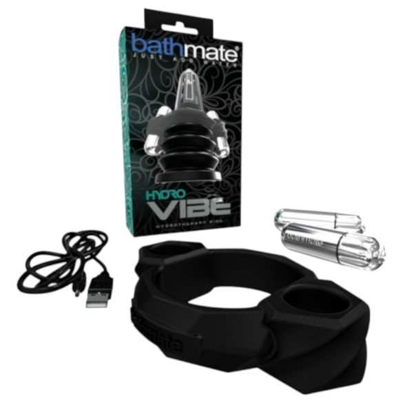 Bathmate Hydro Vibe - anneau vibrant d’hydrothérapie (noir)