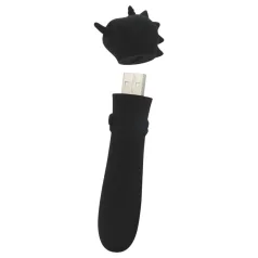 Unihorn Wild Spirit - mini-vibromasseur rechargeable (noir)