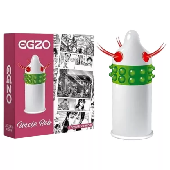 Egzo - Préservatif texturé tentacules et picots - 1 pièce