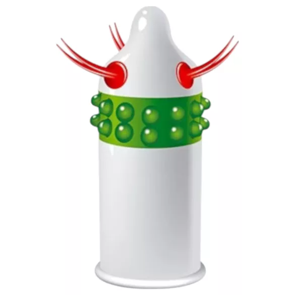 Egzo - Préservatif texturé tentacules et picots - 1 pièce