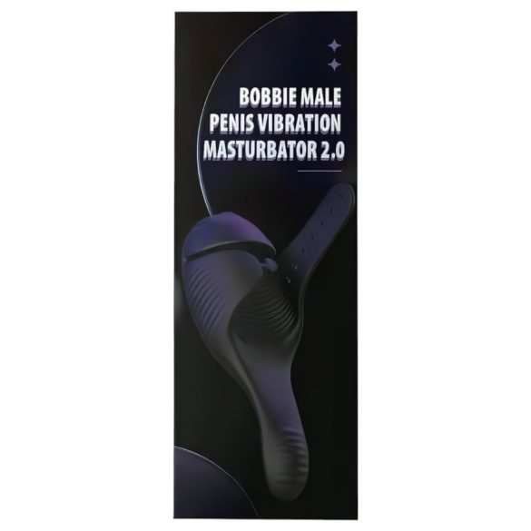 Lonely J-Bobbie - vibromasseur gland rechargeable 2 moteurs - noir