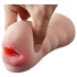 Lonely 2in1 - masturbateur vagin et bouche - texture réaliste - couleur chair