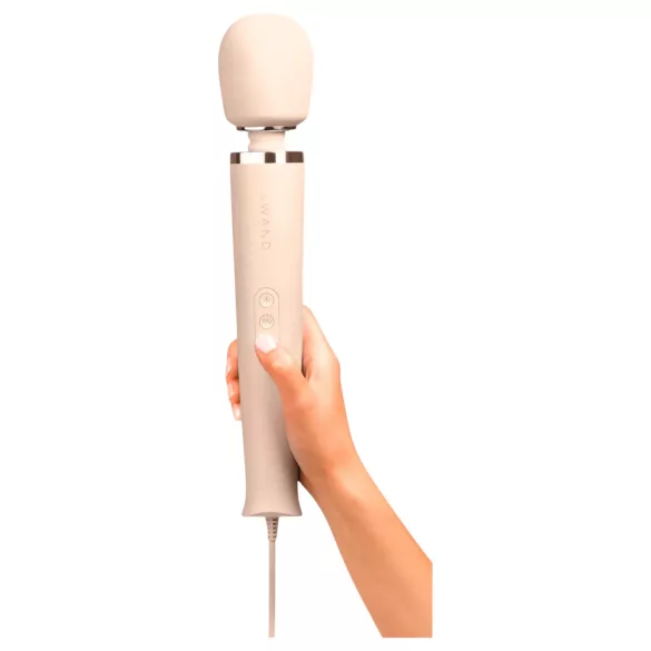 le Wand - vibromasseur de luxe secteur - massage puissant - beige
