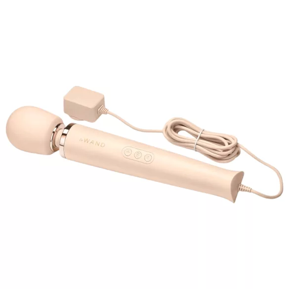 le Wand - vibromasseur de luxe secteur - massage puissant - beige