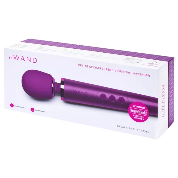le Wand Petite - vibromasseur de luxe - compact - silicone violet