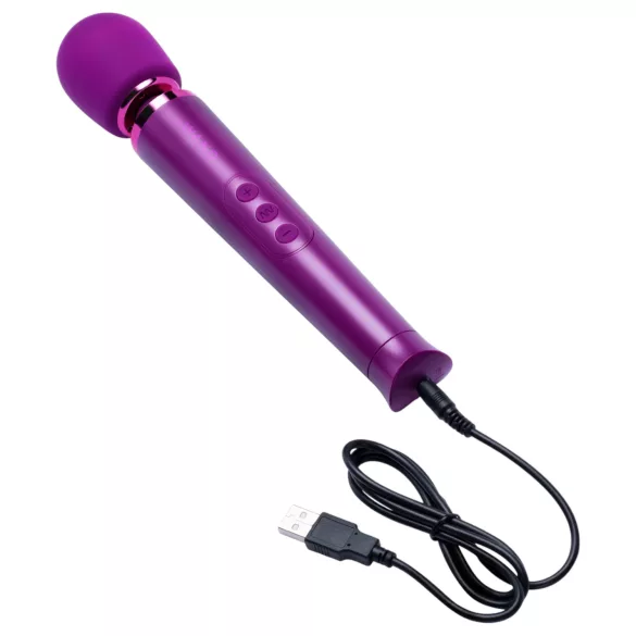 le Wand Petite - vibromasseur de luxe - compact - silicone violet