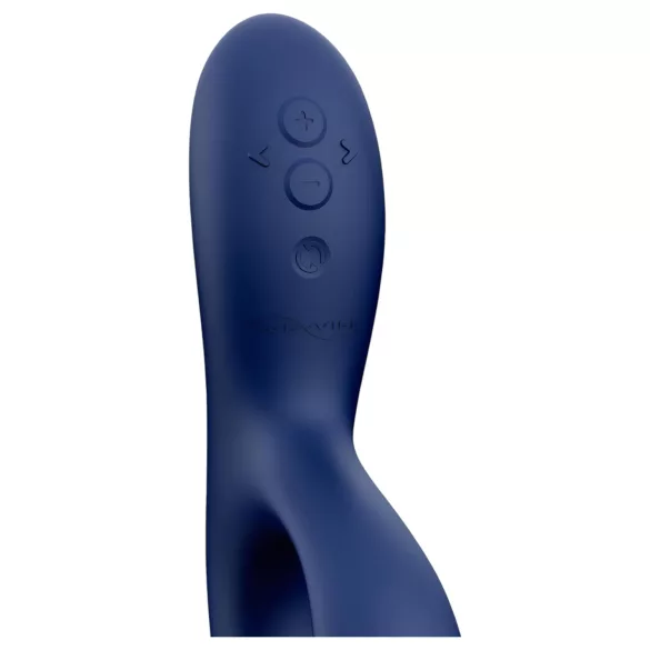 We-Vibe Nova 2 - vibromasseur rabbit connecté rechargeable - silicone bleu