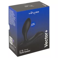   We‑Vibe Vector+ - Vibromasseur anal contrôlé par application (noir)