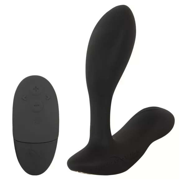 We-Vibe Vector+ - plug anal vibrant connecté rechargeable - silicone noir