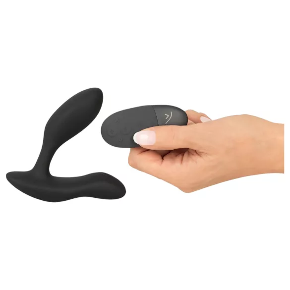 We-Vibe Vector+ - plug anal vibrant connecté rechargeable - silicone noir