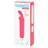 Happyrabbit - mini vibromasseur bullet lapin rechargeable - silicone rose