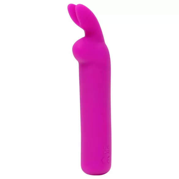 Happyrabbit - mini vibromasseur bullet oreilles de lapin - rechargeable violet