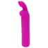Happyrabbit - mini vibromasseur bullet oreilles de lapin - rechargeable violet