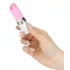 Pillow Talk Lusty - vibromasseur langue rechargeable - rose