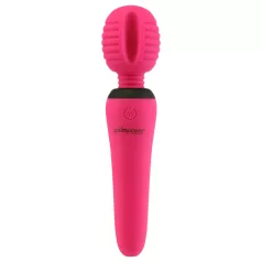   PalmPower - vibromasseur rechargeable - ergonomique - silicone rose