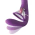 Fantasy For Her - Vibromasseur point G et clitoris 4 moteurs - silicone violet