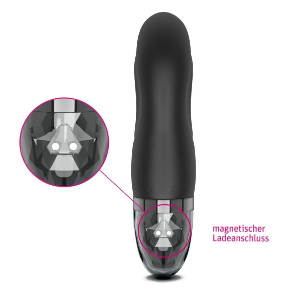 mystim Hop Hop Bob E-Stim - vibromasseur électro rechargeable (noir)