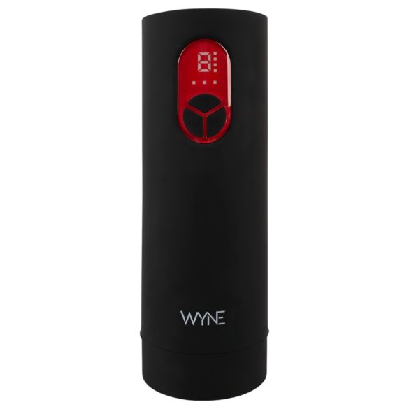 WYNE 07 - masturbateur vibrant et suceur rechargeable - noir