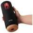 WYNE 07 - masturbateur vibrant et suceur rechargeable - noir
