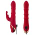 You2Toys - vibromasseur rabbit à anneau mobile - silicone rouge