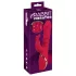 You2Toys - vibromasseur rabbit à anneau mobile - silicone rouge
