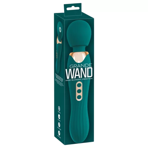 You2Toys Grande - vibromasseur rechargeable - silicone vert
