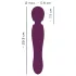 You2Toys Grande - vibromasseur rechargeable - silicone rouge