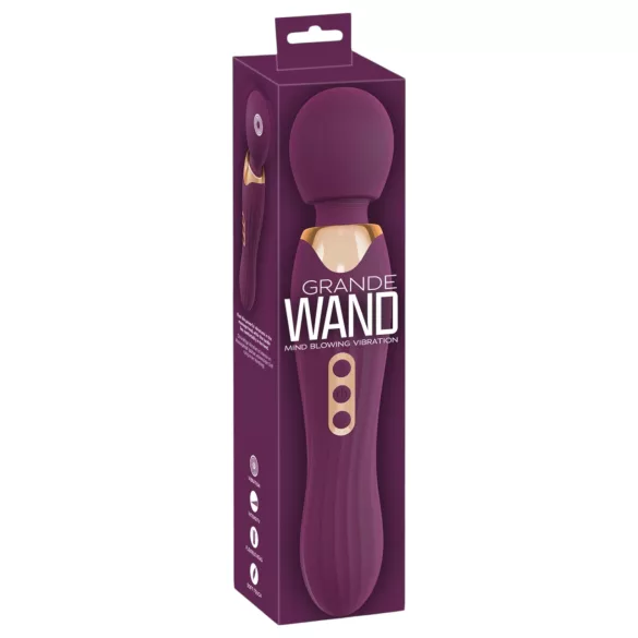 You2Toys Grande - vibromasseur rechargeable - silicone rouge