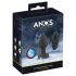 ANOS - plug anal lumineux vibrant (noir)