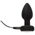 ANOS - plug anal lumineux vibrant (noir)