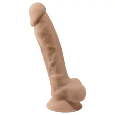   Silexd 8 - vibromasseur avec télécommande - effet testicules - couleur chair