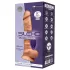 Silexd 8 - vibromasseur avec télécommande - effet testicules - couleur chair